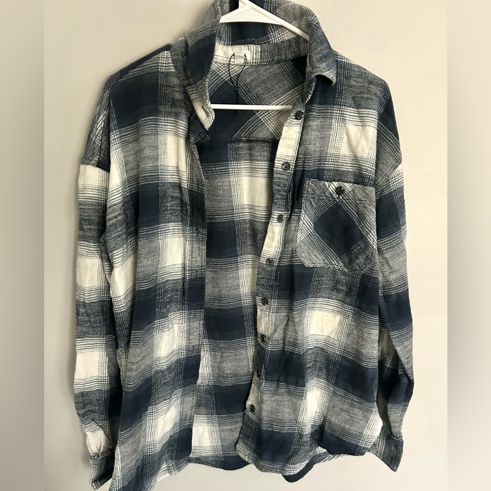 Garage Button-Up Plaid